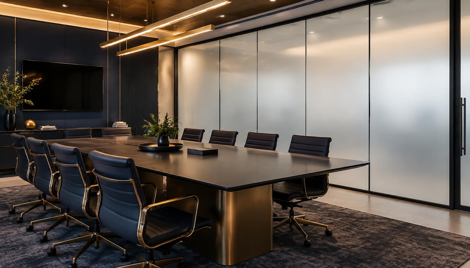 Smart glass in Office Conference Rooms